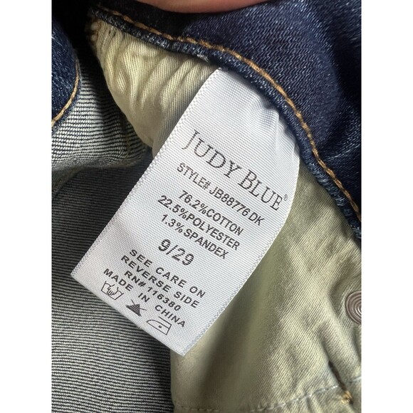 Judy Blue Slim Fit Jeans Women's 9/29 Med Wash High Rise Stretch Denim - Picture 3 of 9